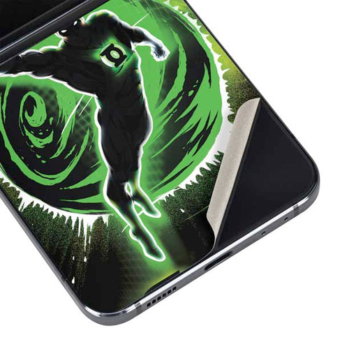 DC Comics Green Lantern Cosmic Action Pose Galaxy Z Flip5 5G Skin