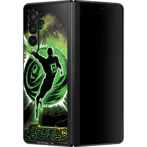 DC Comics Green Lantern Cosmic Action Pose Galaxy Z Fold3 5G Skin