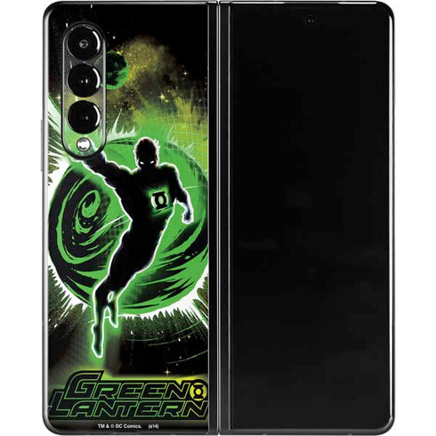 DC Comics Green Lantern Cosmic Action Pose Galaxy Z Fold3 5G Skin