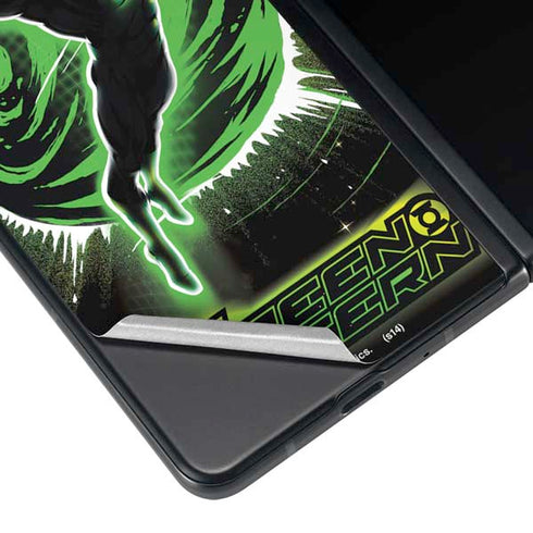 DC Comics Green Lantern Cosmic Action Pose Galaxy Z Fold3 5G Skin