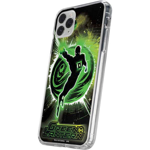 DC Comics Green Lantern Cosmic Action Pose iPhone 11 Pro Clear Case