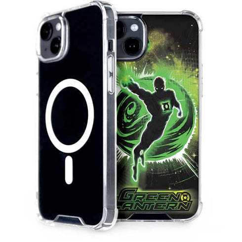 DC Comics Green Lantern Cosmic Action Pose iPhone 15 Plus MagSafe Case