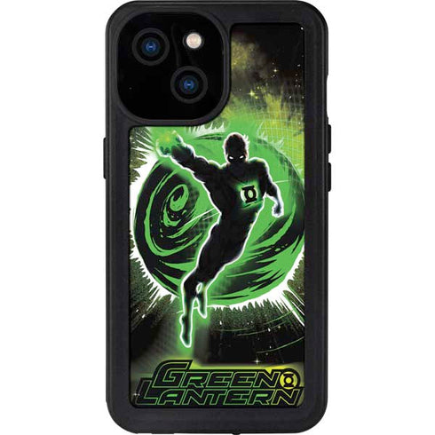 DC Comics Green Lantern Cosmic Action Pose iPhone 15 Waterproof Case