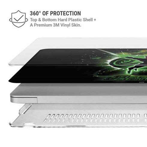 DC Comics Green Lantern Cosmic Action Pose MacBook Air 15in (2023-2025) Case plus Skin