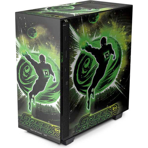 DC Comics Green Lantern Cosmic Action Pose NZXT H510 Compact ATX Mid-Tower Case Skin