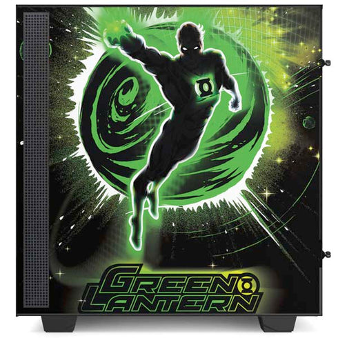 DC Comics Green Lantern Cosmic Action Pose NZXT H510 Compact ATX Mid-Tower Case Skin
