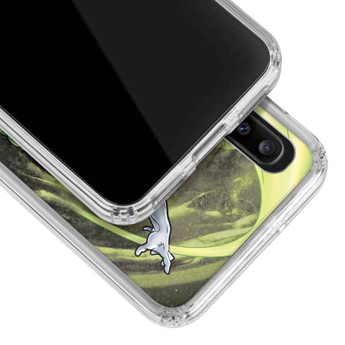 DC Comics Green Lantern Super Punch Galaxy A30 Clear Case