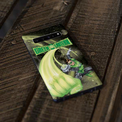 DC Comics Green Lantern Super Punch Galaxy S10 Skin