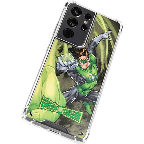 DC Comics Green Lantern Super Punch Galaxy S21 Ultra 5G Clear Case