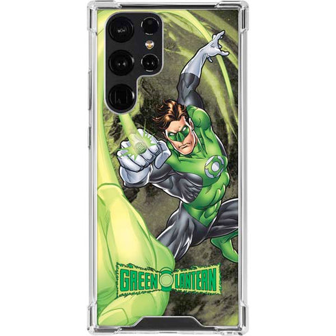 DC Comics Green Lantern Super Punch Galaxy S24 Ultra Clear Case