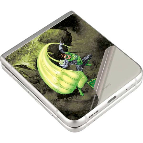 DC Comics Green Lantern Super Punch Galaxy Z Flip3 5G Skin