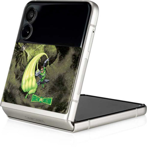 DC Comics Green Lantern Super Punch Galaxy Z Flip3 5G Skin