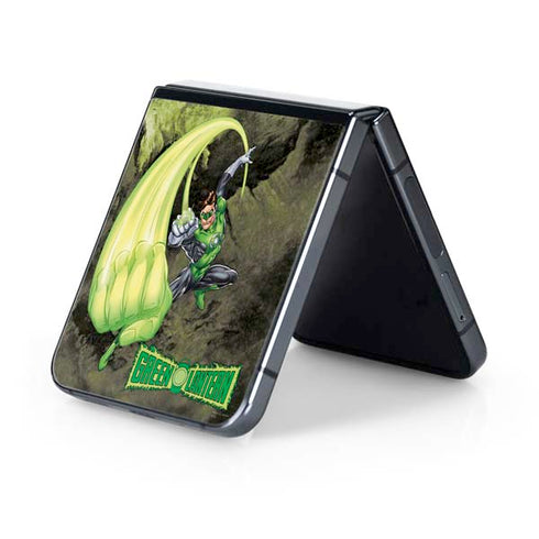 DC Comics Green Lantern Super Punch Galaxy Z Flip5 5G Skin