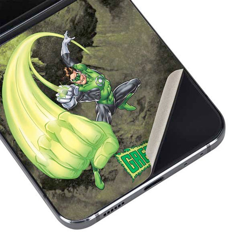 DC Comics Green Lantern Super Punch Galaxy Z Flip5 5G Skin