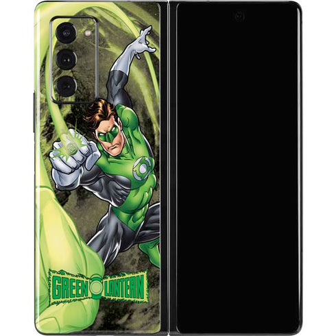 DC Comics Green Lantern Super Punch Galaxy Z Fold2 5G Skin