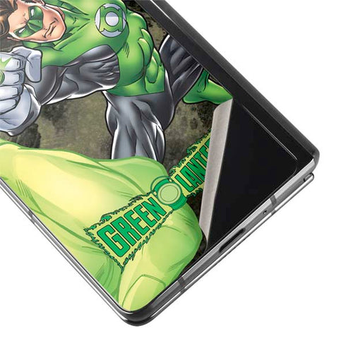 DC Comics Green Lantern Super Punch Galaxy Z Fold2 5G Skin