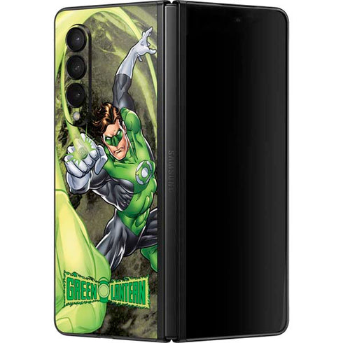 DC Comics Green Lantern Super Punch Galaxy Z Fold3 5G Skin