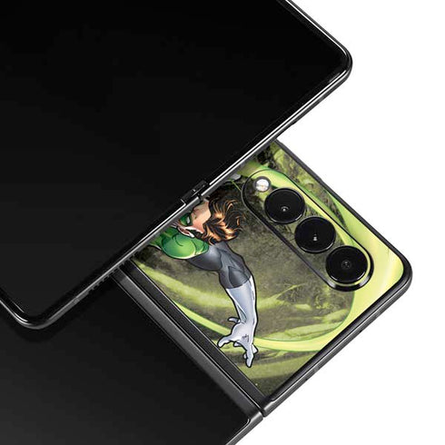 DC Comics Green Lantern Super Punch Galaxy Z Fold3 5G Skin