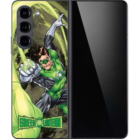 DC Comics Green Lantern Super Punch Galaxy Z Fold5 5G Skin