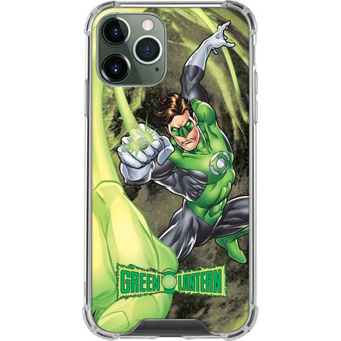 DC Comics Green Lantern Super Punch iPhone 11 Pro Max Clear Case