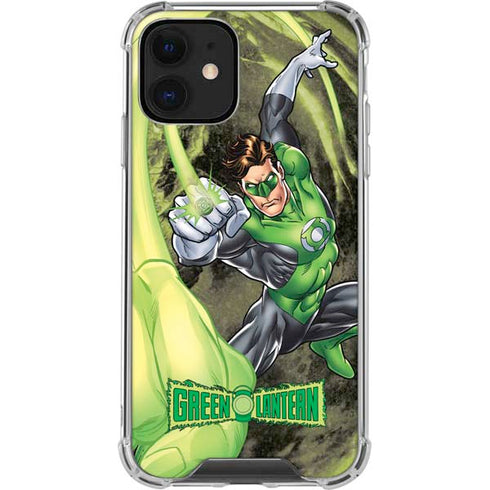 DC Comics Green Lantern Super Punch iPhone 12 Clear Case