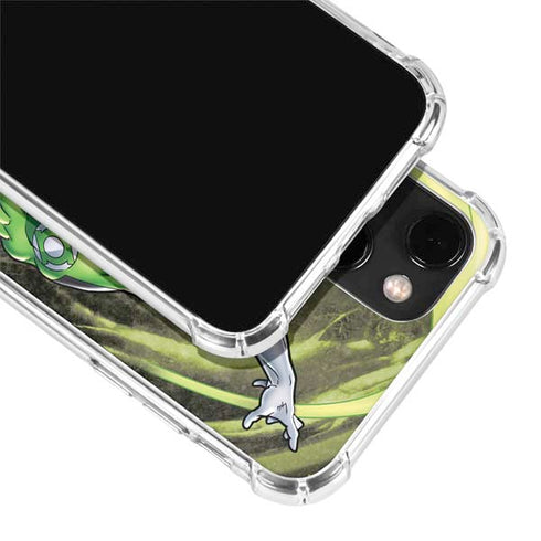 DC Comics Green Lantern Super Punch iPhone 13 Mini Clear Case