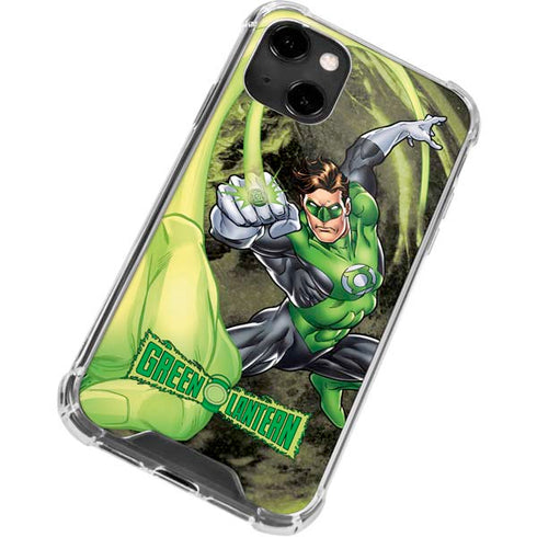 DC Comics Green Lantern Super Punch iPhone 14 Clear Case