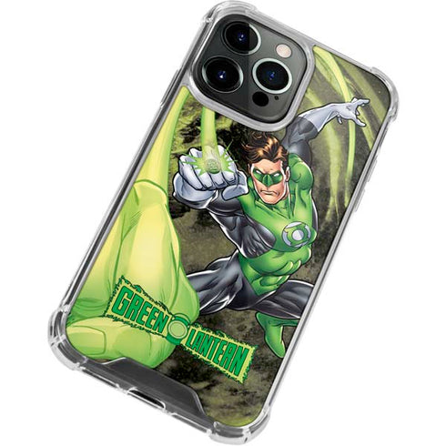 DC Comics Green Lantern Super Punch iPhone 15 Pro Max Clear Case