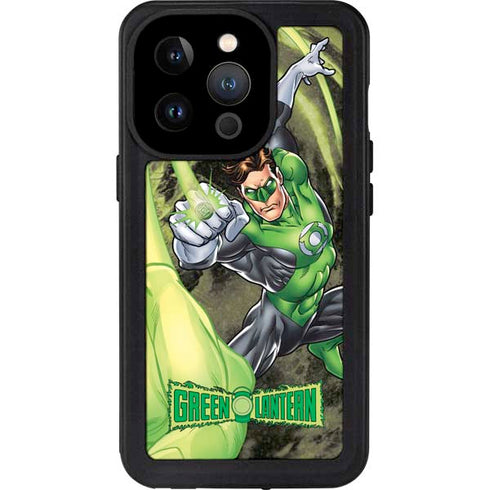 DC Comics Green Lantern Super Punch iPhone 14 Pro Waterproof Case