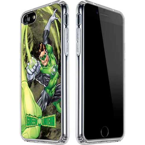 DC Comics Green Lantern Super Punch iPhone SE (2nd & 3rd Gen) Clear Case