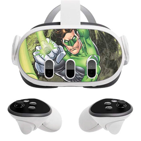 DC Comics Green Lantern Super Punch Meta Quest 3 Skin