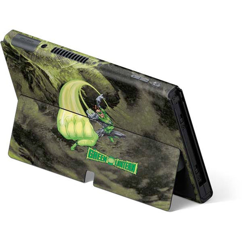 DC Comics Green Lantern Super Punch Nintendo Switch OLED (2021) Skin
