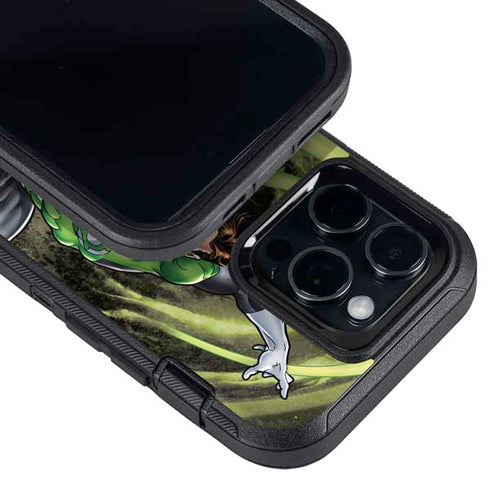 DC Comics Green Lantern Super Punch Otterbox Defender iPhone Skin