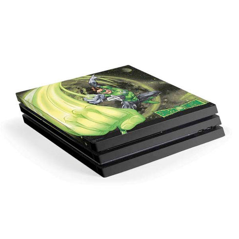 DC Comics Green Lantern Super Punch PS4 Pro Console Skin