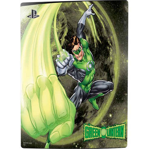DC Comics Green Lantern Super Punch PS5 Digital Edition Console Skin