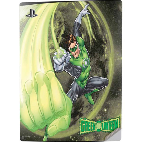 DC Comics Green Lantern Super Punch PS5 Digital Edition Console Skin