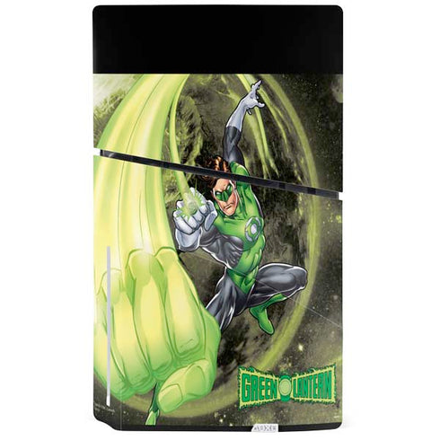 DC Comics Green Lantern Super Punch PS5 Slim Disk Bundle Skin