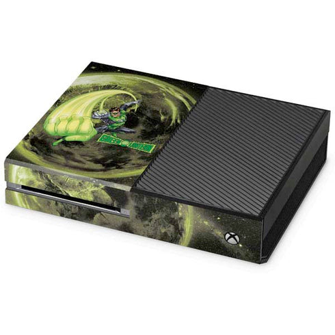 DC Comics Green Lantern Super Punch Xbox One Console Skin