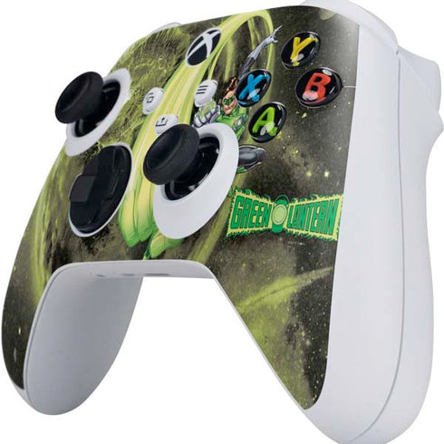 DC Comics Green Lantern Super Punch Xbox Series S Controller Skin