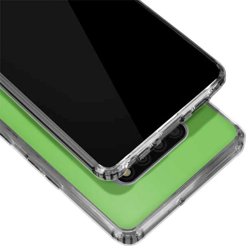 Green LG Stylo 6 Clear Case
