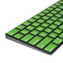 Green Solid Magic Keyboard with Numeric Keypad Skin