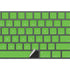Green Solid Magic Keyboard with Numeric Keypad Skin