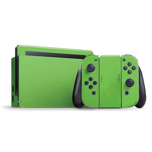 Green Solid Nintendo Switch Bundle Skin