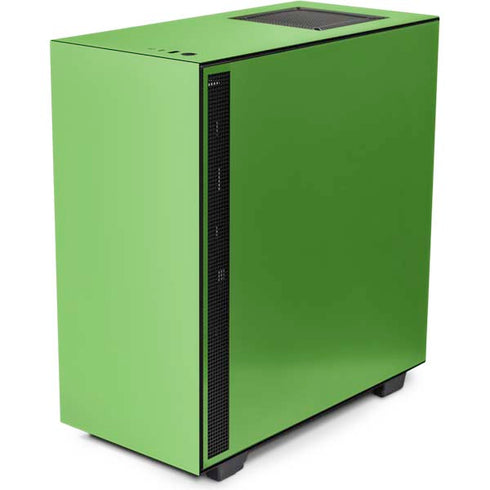 Green Solid NZXT H510 Compact ATX Mid-Tower Case Skin