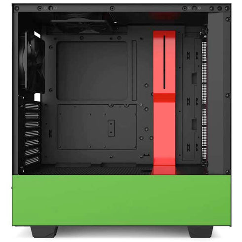 Green Solid NZXT H510 Compact ATX Mid-Tower Case Skin