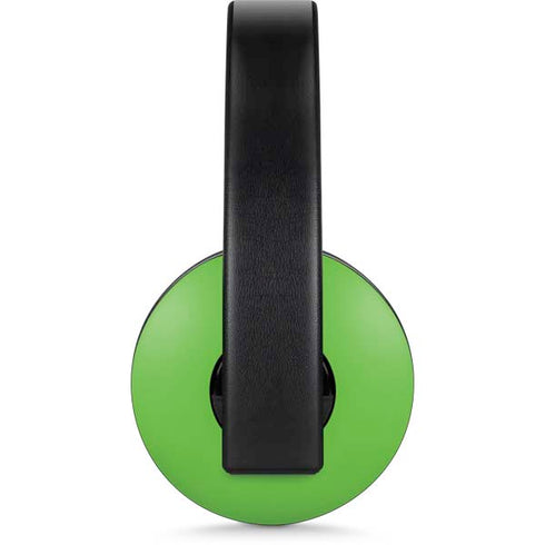 Green Solid PlayStation 4 Gold Wireless Headset Skin