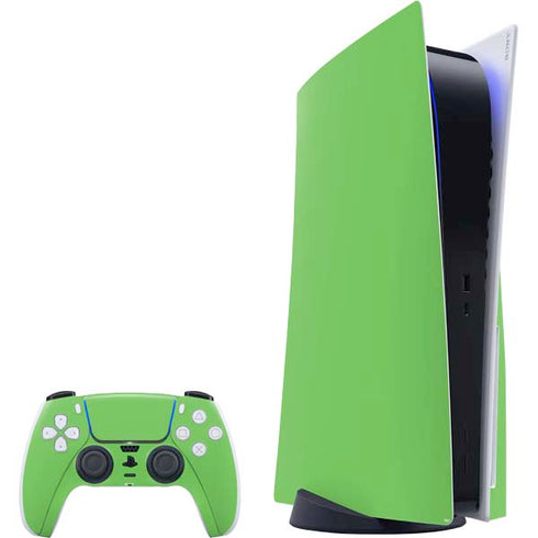 Green Solid PS5 Bundle Skin