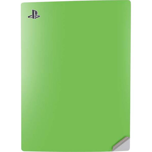 Green Solid PS5 Digital Edition Console Skin