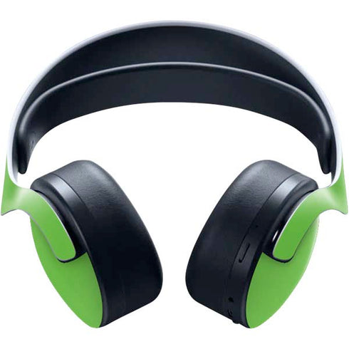 Green Solid PULSE 3D Wireless Headset for PS5 Skin