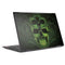 Liquid Blue Green Skulls HP Envy Skin
